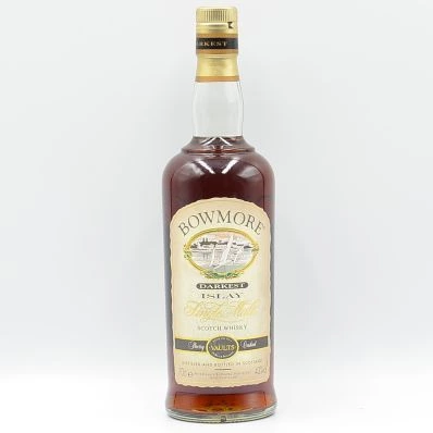 Bowmore Single Malt Islay Whisky Darkest Sherry Cask Finish 1990s