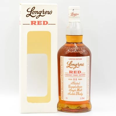 Longrow Red 11 Year Old Whisky Cabernet Franc Matured