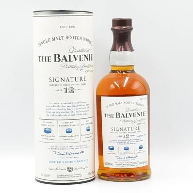 Balvenie 12 Year Old Speyside Malt Whisky Signature Batch 4
