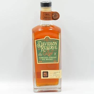 Davidson Reserve Small Batch Tennessee Straight Rye Whiskey 