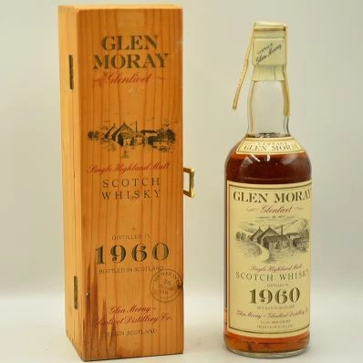 Glen Moray 26 Year Old Single Malt Whisky 1960