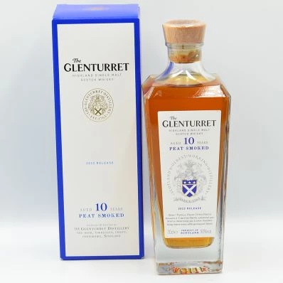 Glenturret 10 year Old Highland Whisky Peat Smoked Release 2022