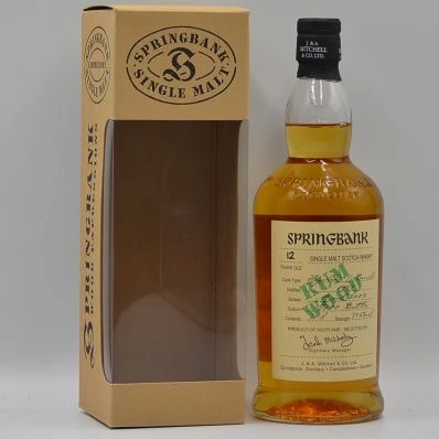 Springbank 12 Year Old Single Malt Rum Wood 1989