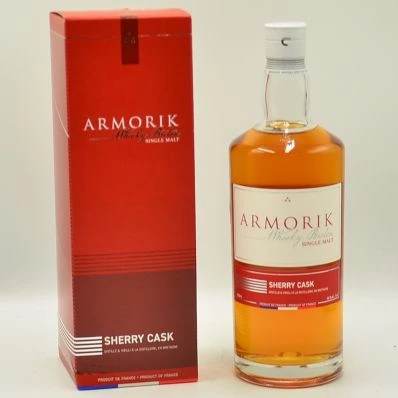 Armorik French Single Malt Whisky Breton Sherry Cask