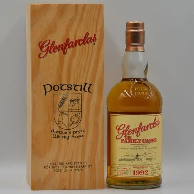 Glenfarclas - 1992 Family Cask #130 for Austria Potstil 20th Anniversary