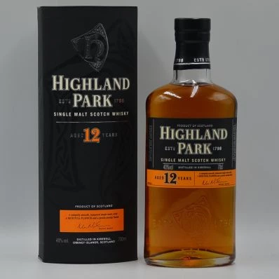 Highland Park 12 Year Old Islands Whisky Late 2000s