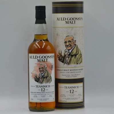 Auld Goonsy's Malt Teaninich 12 Years Old Single Cask Limited Release