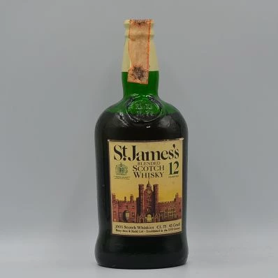 St James's 12 Year Old Scotch Whisky James Buchanan 1970s