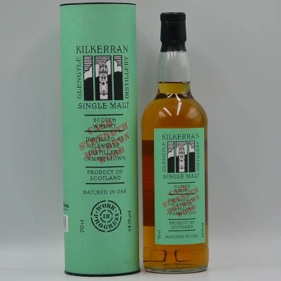 Kilkerran Whisky Work in Progress 7 Cask Strength Bourbon Wood