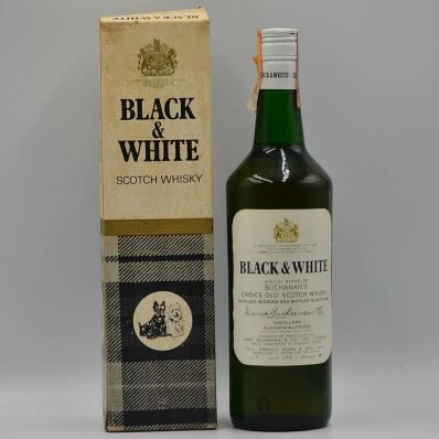 Buchanan's Black and White Whisky Amerigo Sagna 1970s