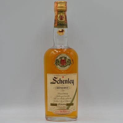 Schenley Reserve 8 Year Old Canadian Whisky 1970s