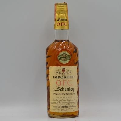 Schenley OFC 6 Year Old Canadian Whiskey 1960s