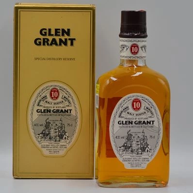 Glen Grant 10 Year Old Single Malt Whisky 1980s