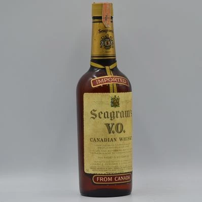 Seagram's VO Canadian Whisky 1970s