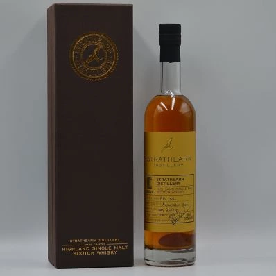 Strathearn 2014 Highland Whisky Single Cask 28 American Oak 50cl