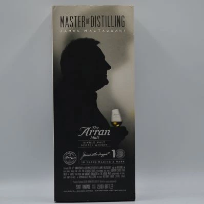 Arran 10 Year Old Single Malt Whisky Master of Distilling