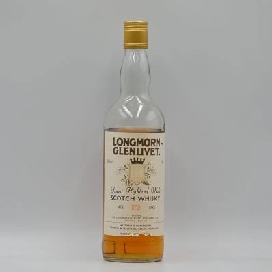 Longmorn Glenlivet 12 Year Old Single Malt Whisky G&M 1990s
