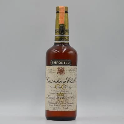 Canadian Club Blended Whisky 6 Year Old Imported 70 Proof 1970s