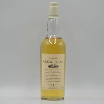 Glendullan 12 Year Old Malt Whisky Flora & Fauna White Cap