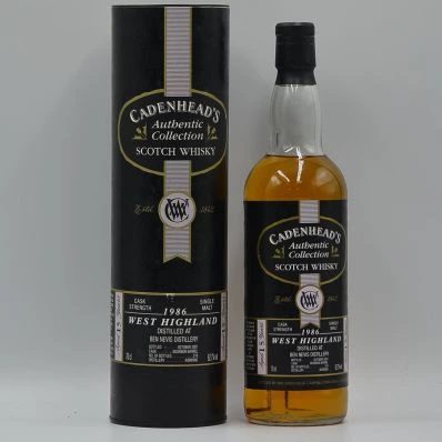 Ben Nevis 15 Year Old 1986 Cadenheads Authentic Collection Single Cask