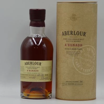 Aberlour Speyside Single Malt Whisky A'bunadh Batch 60