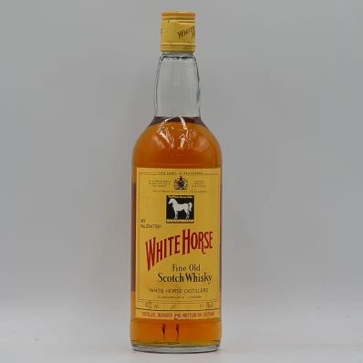 White Horse Fine Old Scotch 1980s
