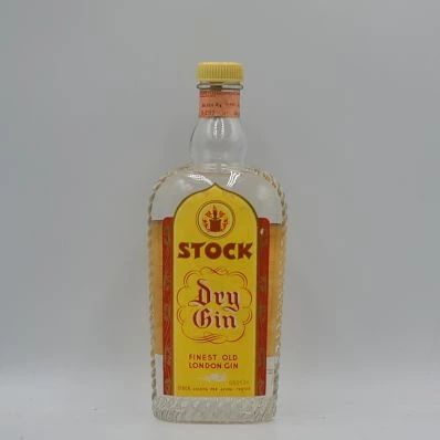 Stock Dry Gin Yellow Label 1950s