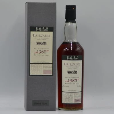 Dailuaine 17 year Old Malt Whisky Flora & Fauna 1980 Cask Strength