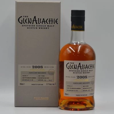 Glenallachie 12 Year Old 2008 Single Cask Whisky Moscatel Barrique #417