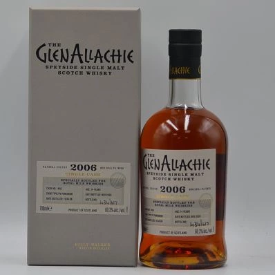 Glenallachie 14 Year Old 2006 Single Cask Whisky PX #1450 RMW