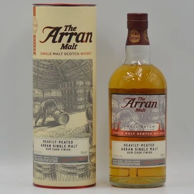 Arran Heavily Peated Whisky Rum Cask Finish Lagg Distillery