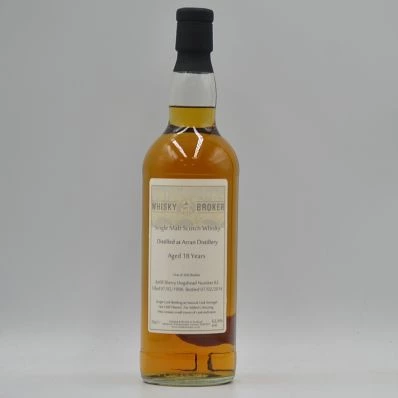 Arran 18 Year Old Single Malt Whisky Broker 1996