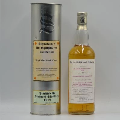 Bladnoch 14 Year Old Lowland Malt Whisky 1990 Signatory Vintage