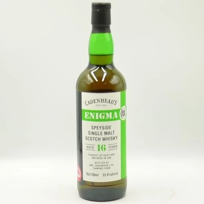 Cadenheads 16 Year Old Speyside Single Malt 2008 Enigma
