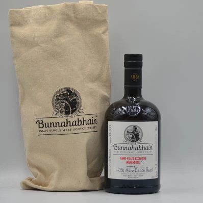 Bunnahabhain Islay Whisky 2011 Hand Filled Moine Bourbon Barrel #712