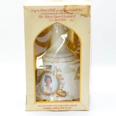 Bell's Whisky Decanter Queen Elizabeth II 60th Birthday