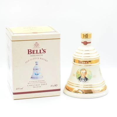 Bell's Whisky Decanter Christmas 2003 8 Year Old 