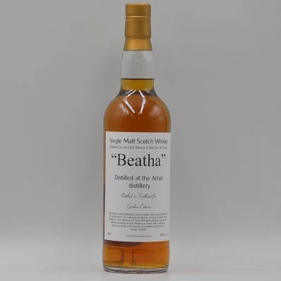 Arran 16 Year Old Malt Whisky 1998 Beatha Private Bottling