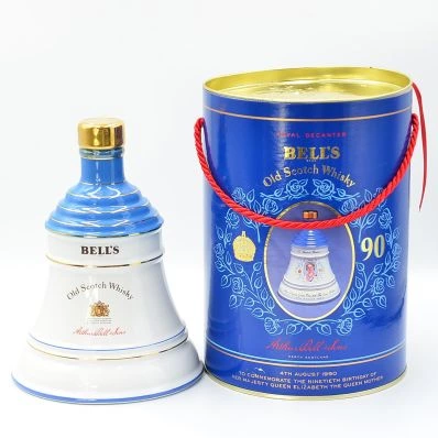 Bell's Whisky Decanter Queen Mother's 90th Birthday