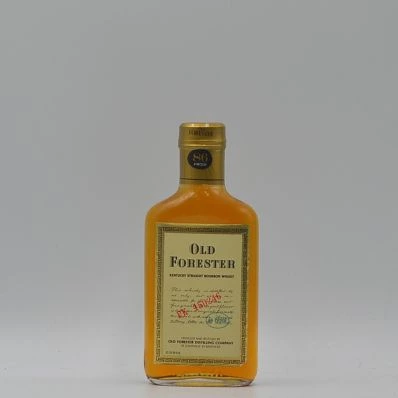 Old Forester Bourbon Whiskey 86 Proof Japanese Export 1980s 20cl 