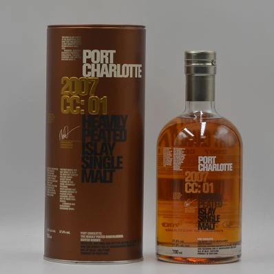 Port Charlotte Islay Single Malt Whisky CC.01 2007