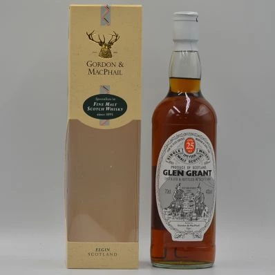 Glen Grant 25 Year Old Single Malt Whisky G&M
