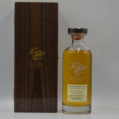 The English Whisky Co Founders Private Cellar 2008 Cask 0763