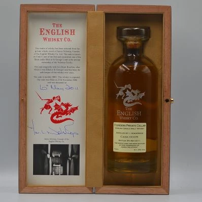 The English Whisky Co Founders Private Cellar 2011 Cask 0005