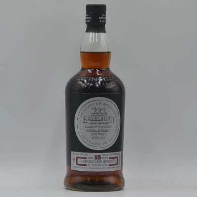 Hazelburn 15 Year Old Campbeltown Whisky Oloroso Cask 2023