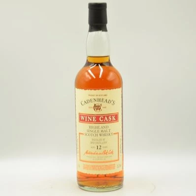 Glen Ord 12 Year Old Malt Whisky 2010 Red Wine Cadenheadâ€™s