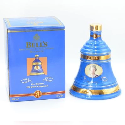 Bell's Whisky Decanter Queen Elizabeth II 75th Birthday