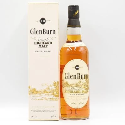 Glen Burn 10 Year Old Highland Single Malt Whisky 1990s