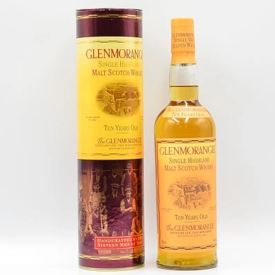 Glenmorangie 10 Year Old Highland Whisky Sixteen Men of Tain Design Tin