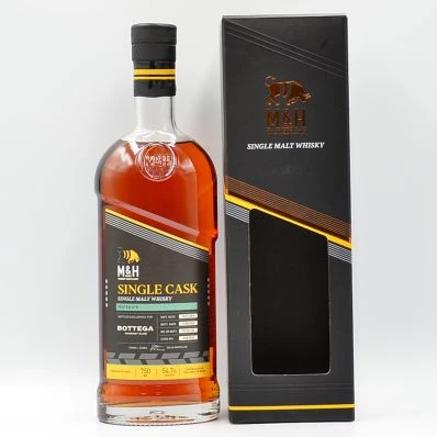 Milk & Honey Whisky 2018 Peated STR Cask 526 For Bottega Whiskey Club 75cl